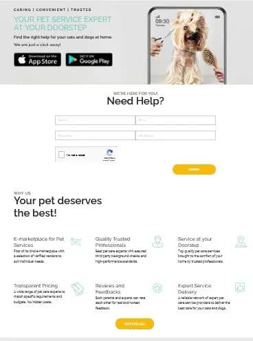 PawPurrfect — Pet care services marketplace